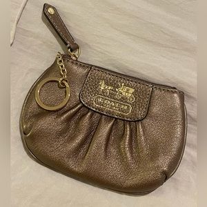 Rare Coach Vintage Madison Mini Zip Coin Purse